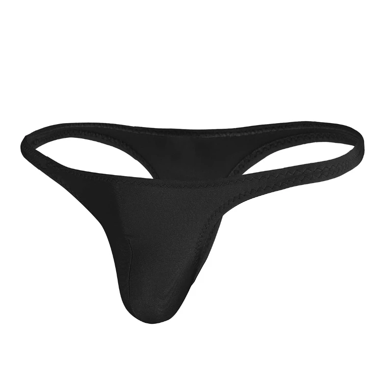 

Low Price Mens Pouch T-Back Micro Sexy Bikini Briefs Underwear Jockstrap Panties G-String Swimwear