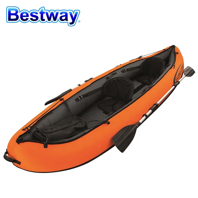 

2-person orange air fishing boats inflatable rowing boats