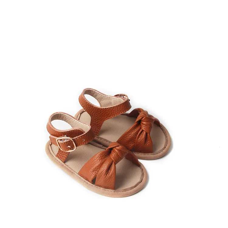 

Nice Fashion Shoes Leather Wholesale Fancy Skidproof Popular Baby Sandals, Optional