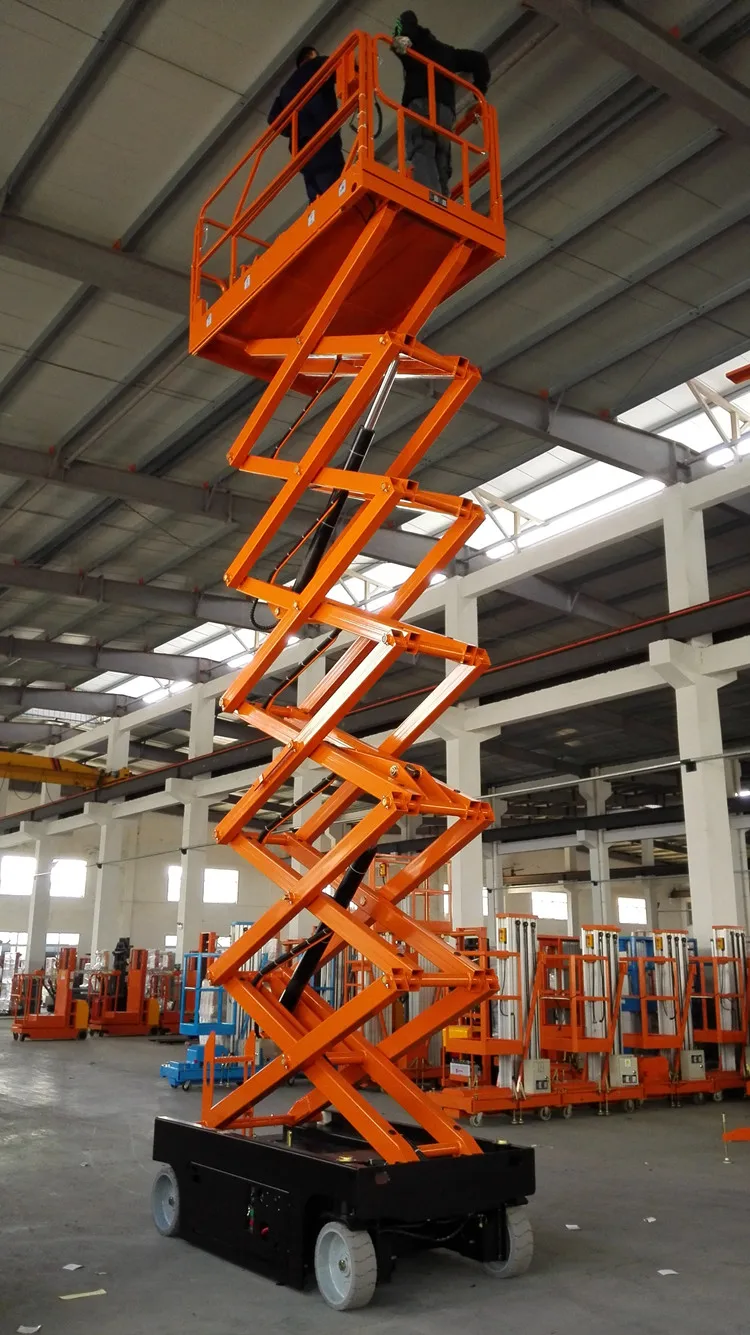 8m Aerial Platform Lift Trucks Work Electric Self Propelled Aerial Work