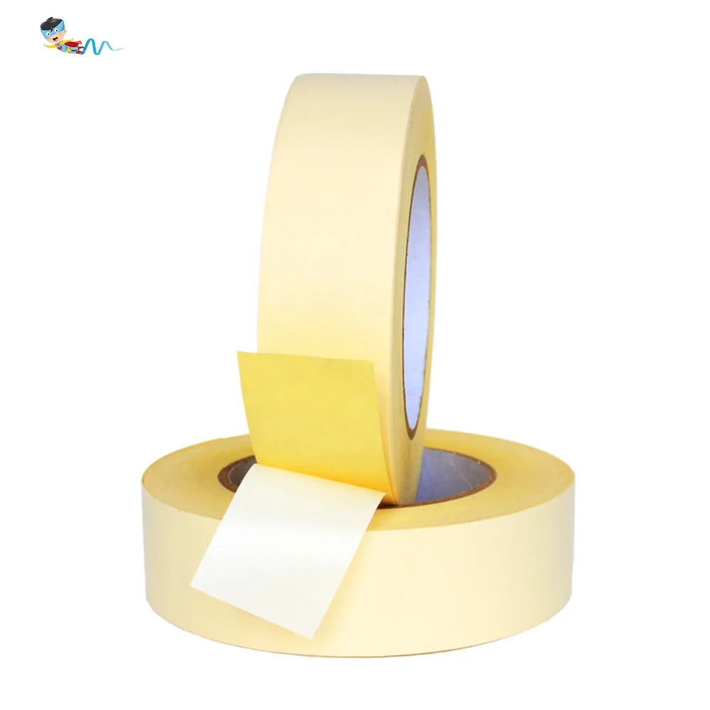 2- White Color Flame Retardant Electrical Insulation Acetate Cloth Self Adhesive Tape
