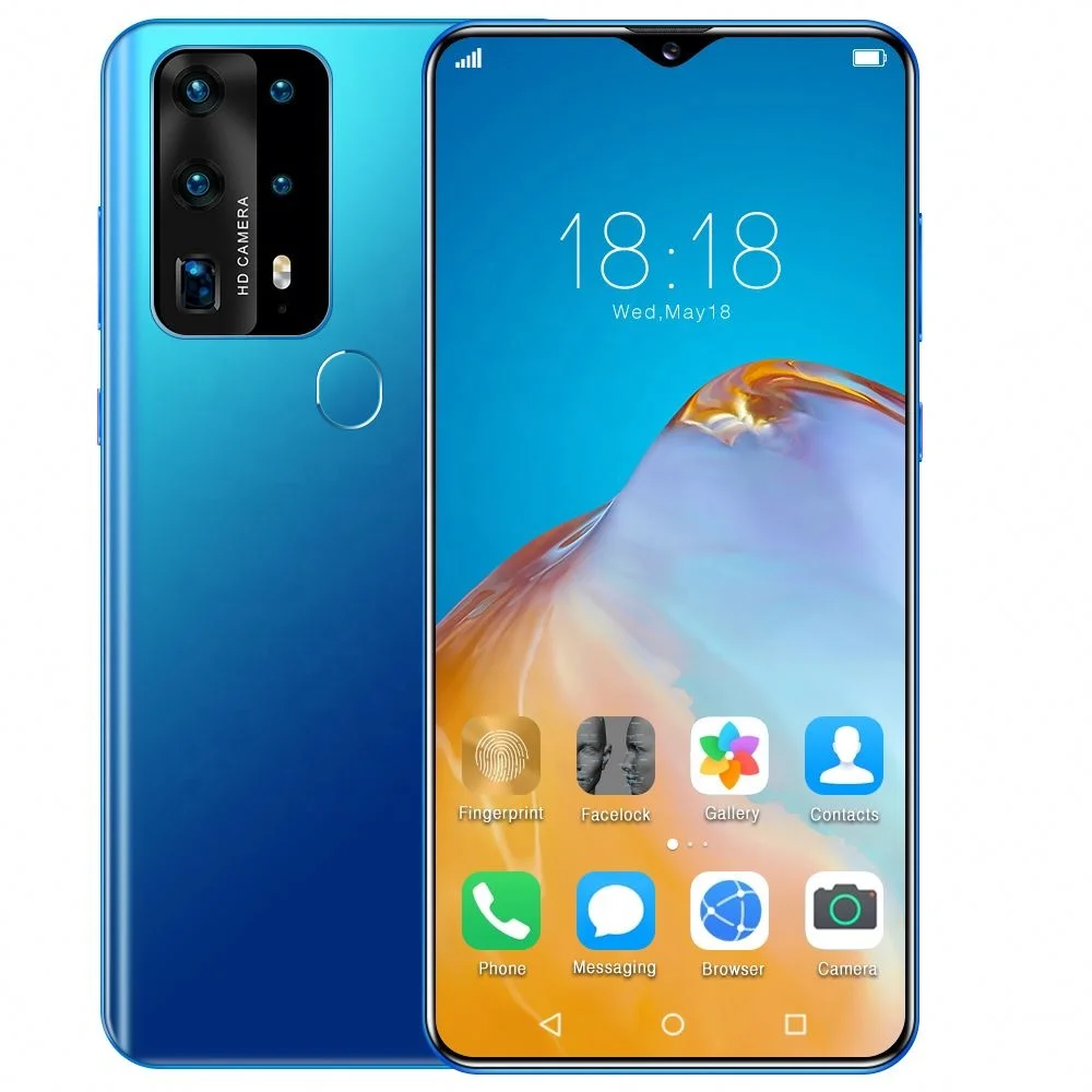 

P40plus Smartphone with 12+512 GB Large Memory 6.8inch Full Screen Mobile Phone