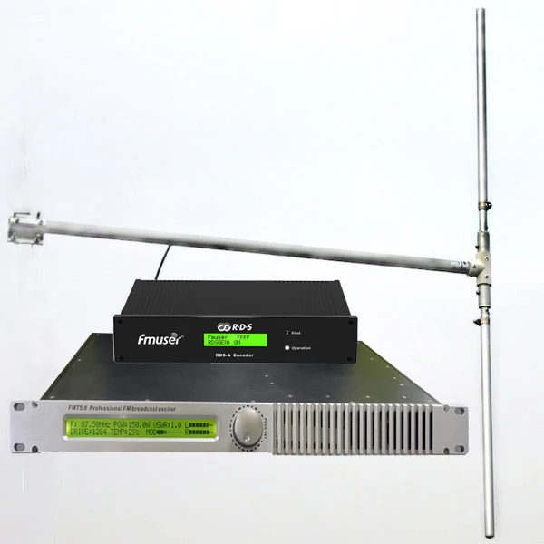 

FMUSER 150W FM Transmitter with RDS Encoder for RDS Intelligent Addressable Broadcasting