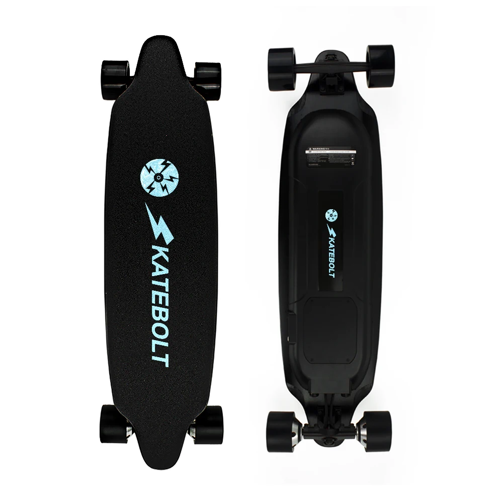

Professional China Factory Skatebolt cheap OEM 4 Wheel Longboard dual hub motor wholesale Electric Skateboard