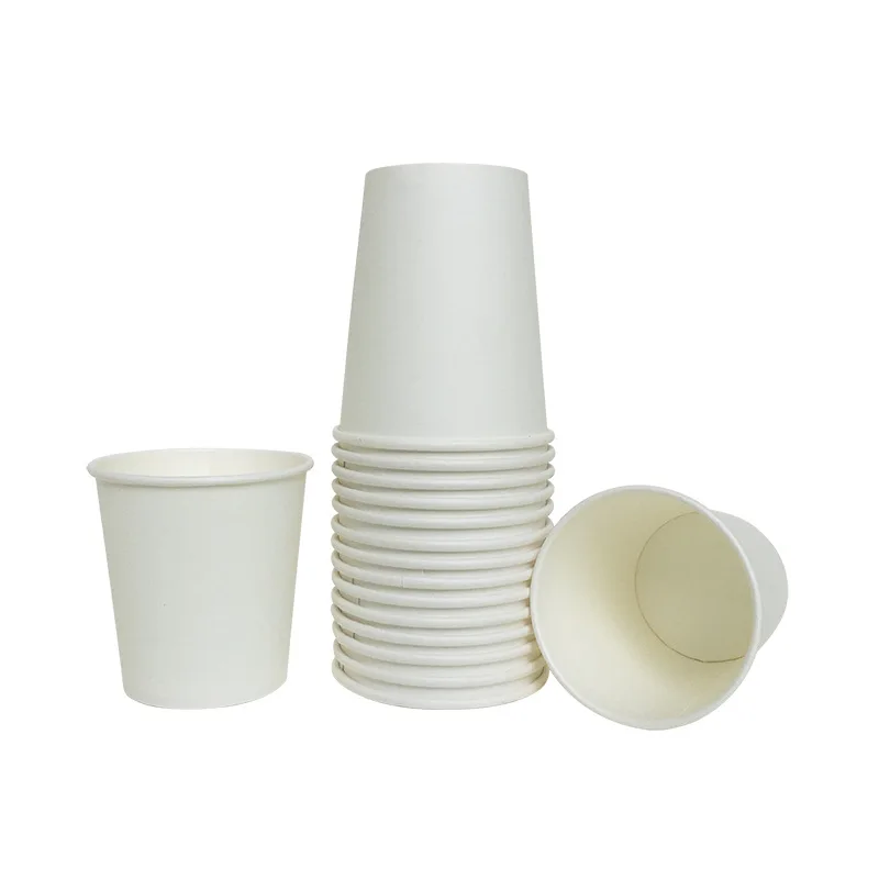 

China manufacturer cheap wholesale custom disposable sublimation white blank paper cup for coffee tea water, Customized colors acceptable