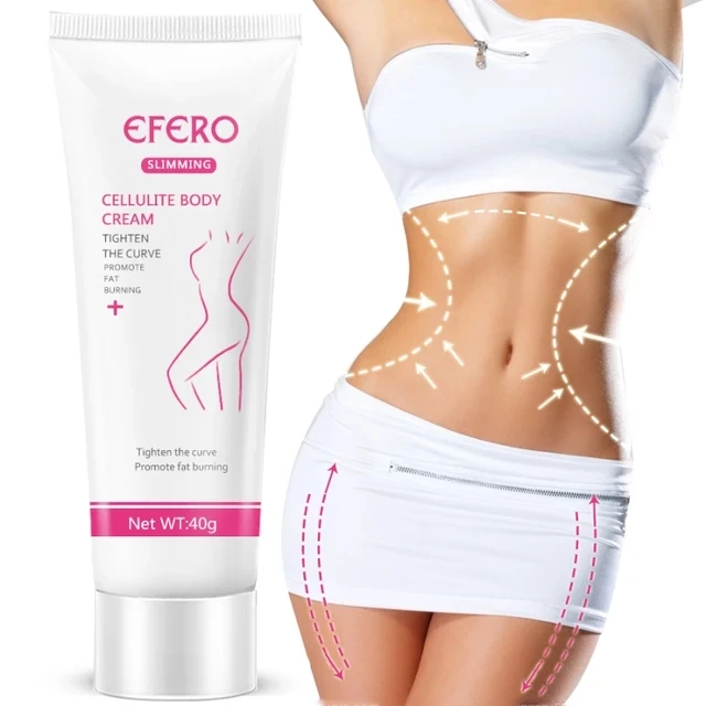 

EFERO Slimming Cellulite Massage Cream Health Body Slimming Promote Fat Burn Thin Waist Stovepipe Body Care Cream Lift Tool