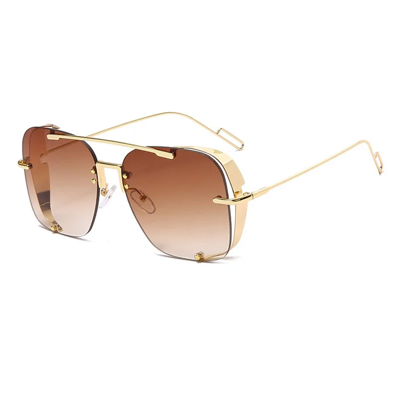 

New Frameless Sunglasses Metal Men's And Women's Sunglasses Fit Over Sunglasses