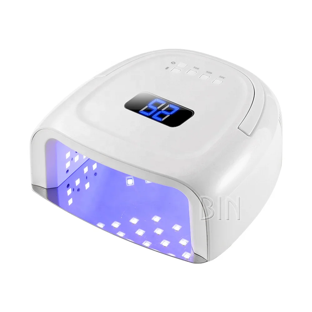 BIN Rechargeable Nail Dryer 60W UV LED Nail Lamp