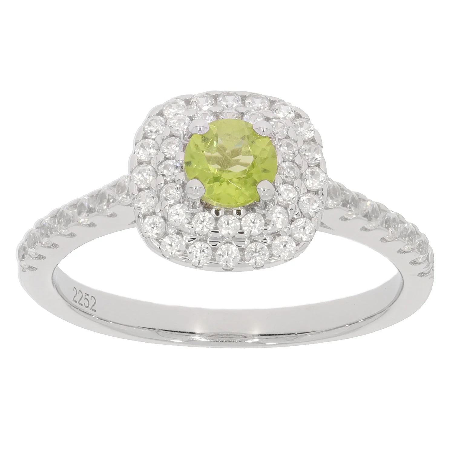 

fashion Natural Gemstone Wedding Latest 2021 peridot Women 925 silver Primary Stone Ring