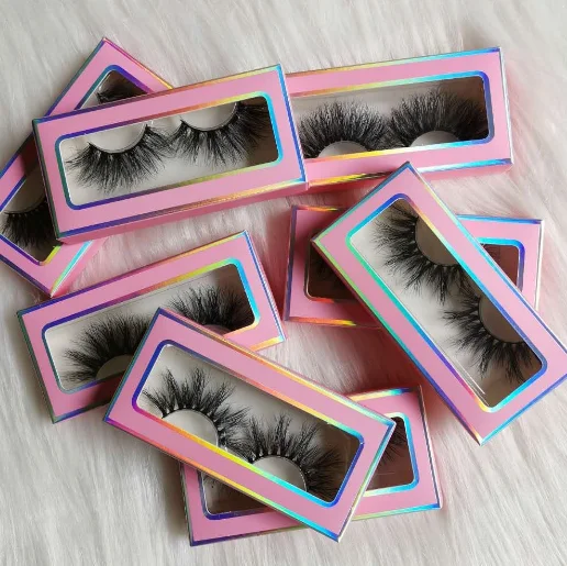 

Lash supplier free wholesale eye lash brush with lash packaging box for daily makeup 3d mink eyelash vendor 25mm mink eyelashes, Black