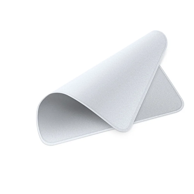 

2022 Wholesale OEM Polishing Cloth for apple iPhone Screen Cleaning Cloth for Computer iPhone 12 13 Pro max or Watch, Grey
