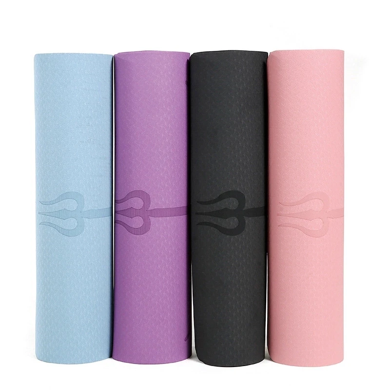 

Factory Price Non-slip Custom Logo Yoga Mats Custom Printed Foldable Pu Natural Rubber Yoga Mat, Purple,light blue,green,pink,orange,black,plum,navy blue,azure