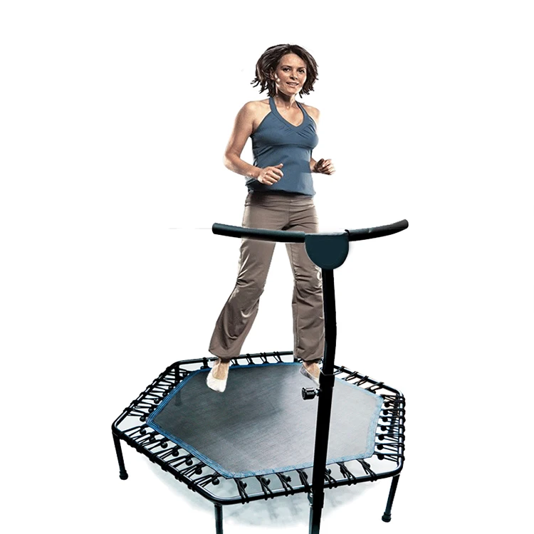 Kids Bungee Jumping Backyard Hexagonal Foldable Mini Trampoline Buy