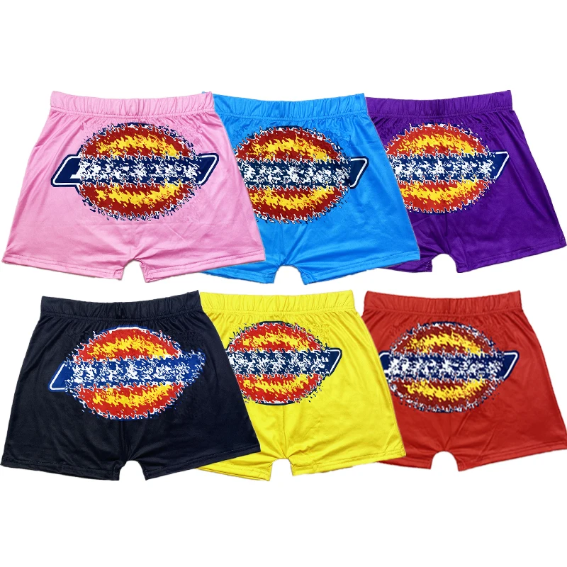 

Custom Elastic Waist Dicky Biker Shorts for Women Designer Girl Sweat Tight Pant Dickie Jogger Booty Yoga Workout Skort Shorts, Black, white, red, pink ,yellow,blue ,purple