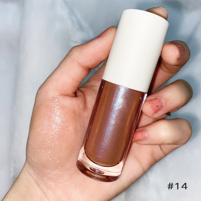 

Bulk women cosmetics shiny lipgloss custom logo lipgloss