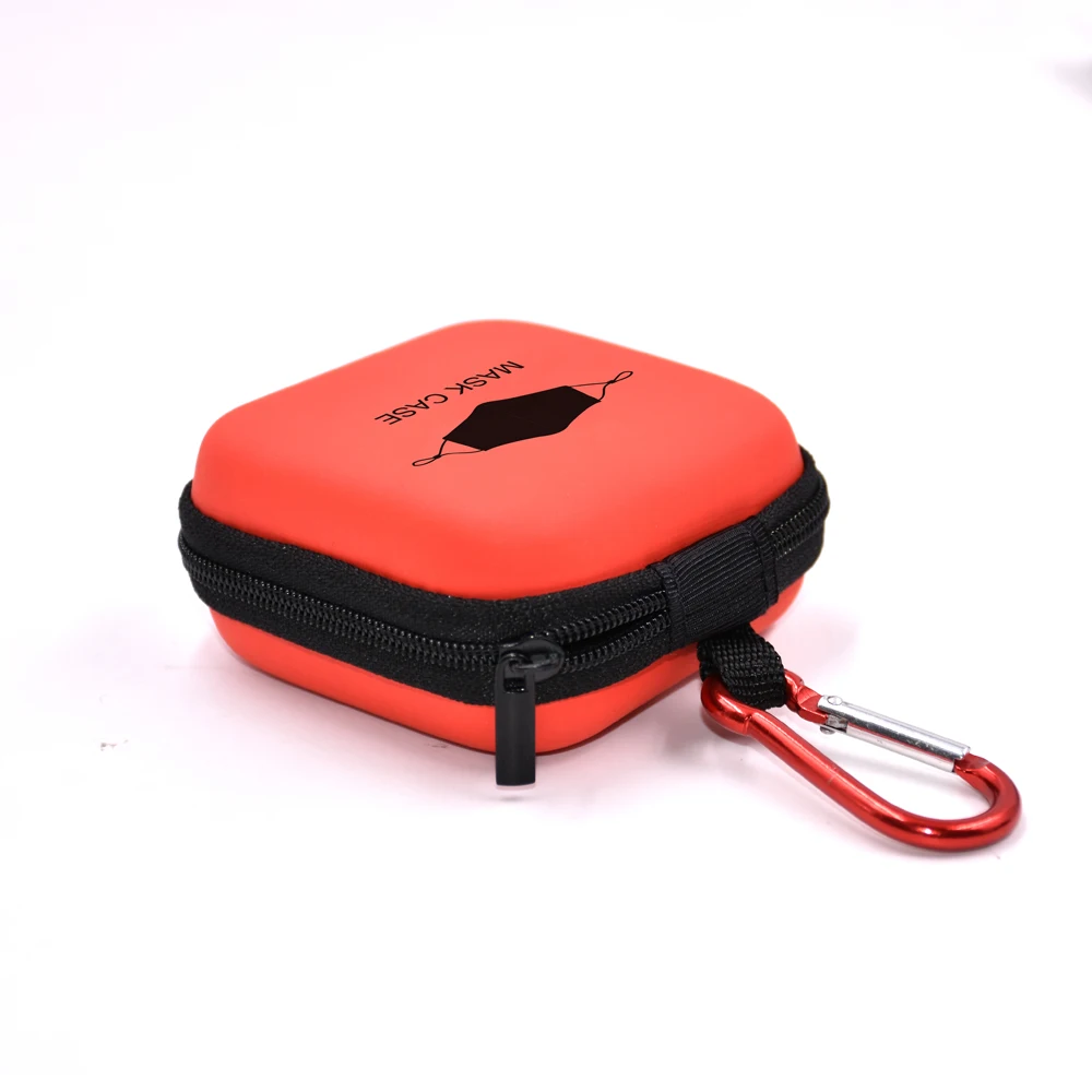 

Custom multifunction face shield eva storage cases portable waterproof dustproof respirator cover case, Black,red,pink,purpleetc