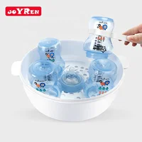 

Baby Products Large Capacity Pp Microwave Steam Sterilizer Baby Feeding Bottle Sterilizer