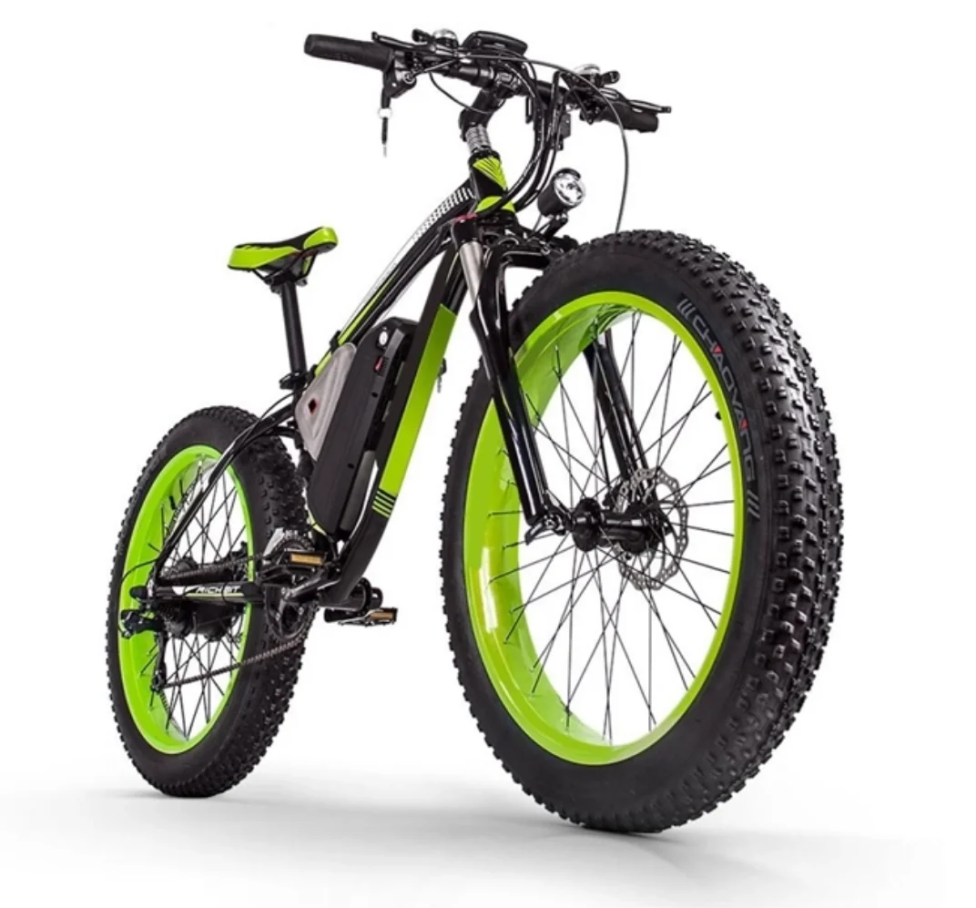 Bic Elettr Cines 48v 1000w Vtt Elec Fat Tire Electric Bicycle 26 Inch