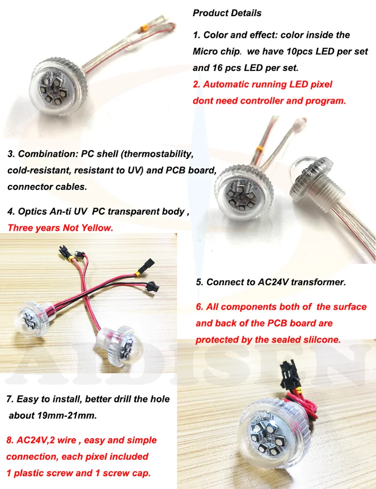 
wholesale amusement park led bulb e14 auto 24v rgb led amusement rides lamp light 