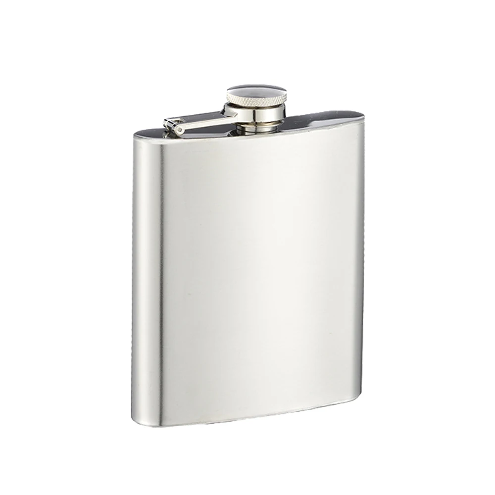 

Wholesale Custom Eco Friendly Stainless Steel Alcohol 6oz hip flask custom, Customed color