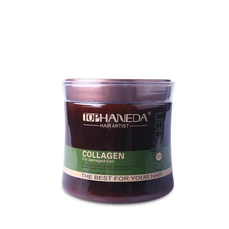 

China Factory Private Label OEM TOP HANEDA Nature Extract Moisturizing Hair Collagen for Damaged Hair