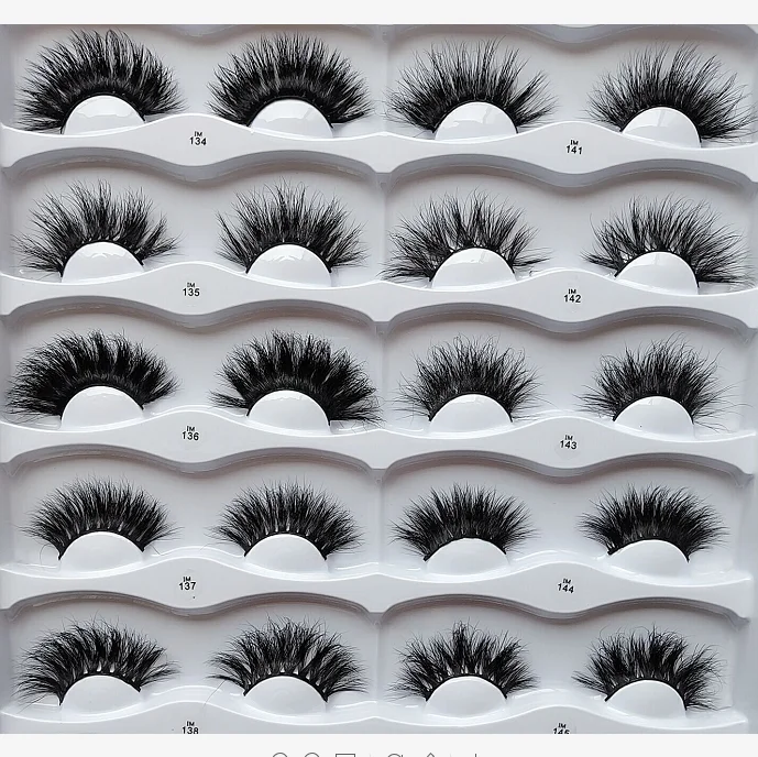 

Your brand 3D 25mm Mink Eyelashes Vendor Makeup Cosmetic Cruelty Free 100% Real Mink Strip Eyelash