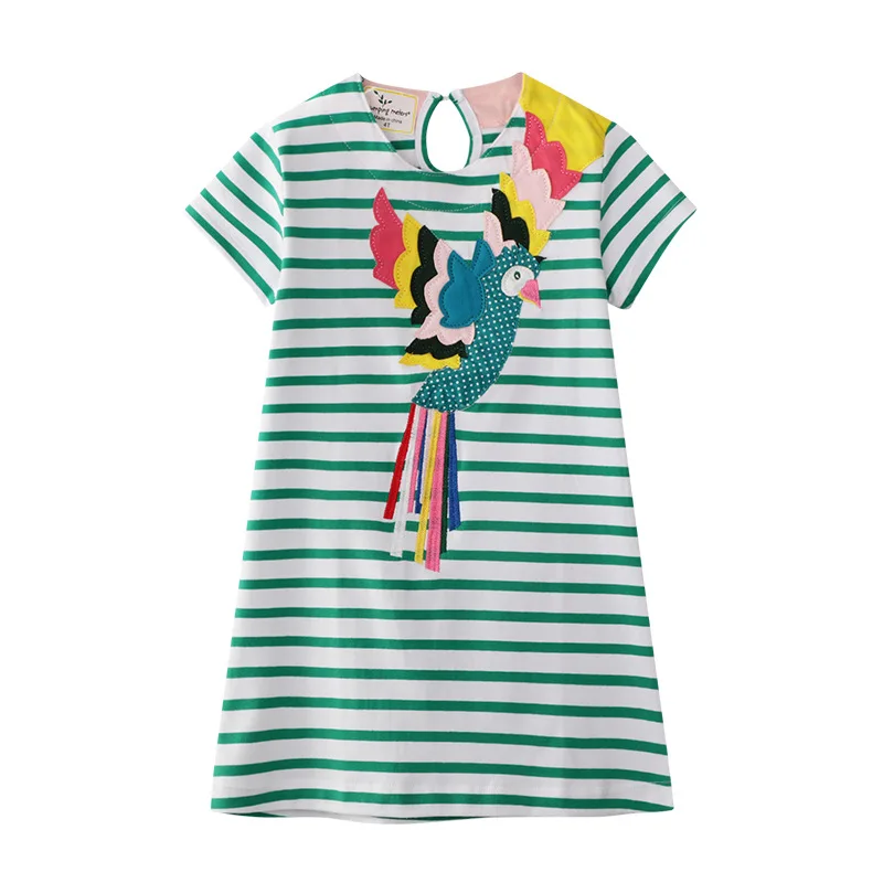 

Spring And Summer New European Style Girl Print Dress