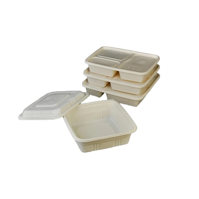

Prep Meals Containers Food Disposable Durable 9X9 Container, White/black/yellow/green