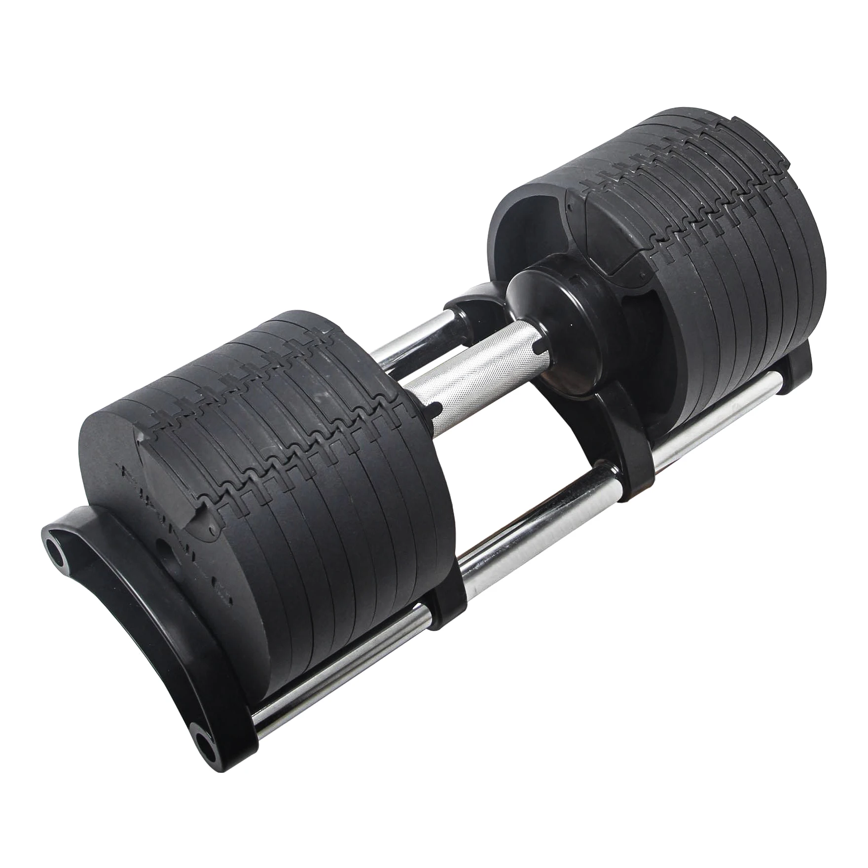 

Free Weight Quick Adjust Adjustable Dumbbell Gym And Home Use Dumbbell Set, Black
