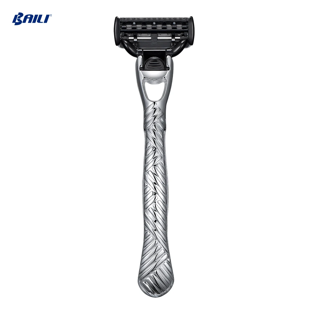 

High quality custom disposable making machines shaving razor women, Silver