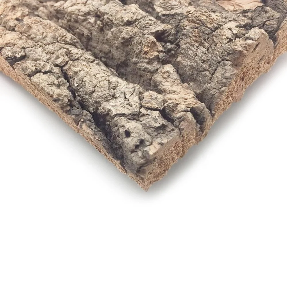 
Flat Virgin Bark Cork background 10cm width x 30cm length natural cork bark for reptile terrarium 