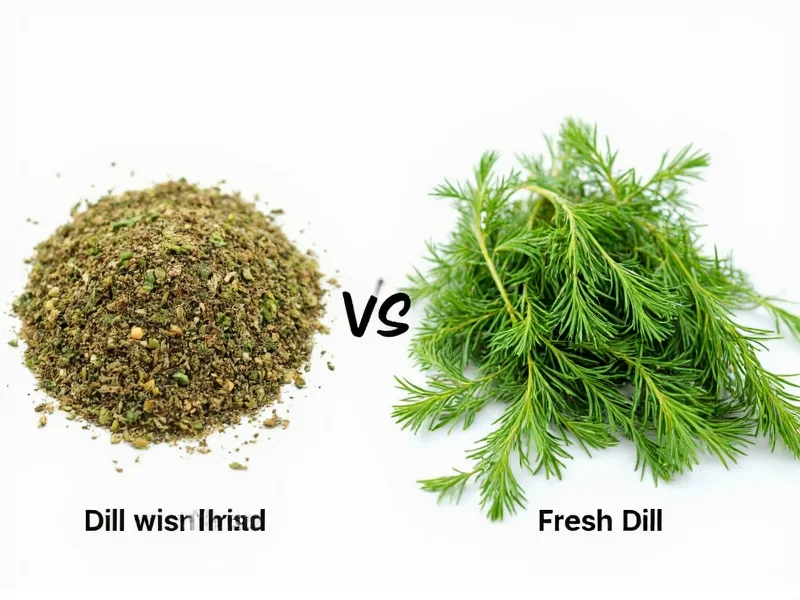 Dried Dill Weed vs Fresh Dill: Complete Comparison Guide