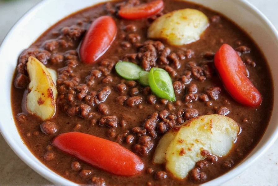 Table showing all mole ingredients laid out