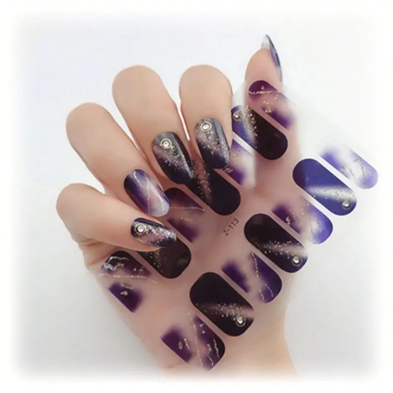 

3D Diamond Nail Sticker Big Color Diamond Nail Sticker Rts, Colorful