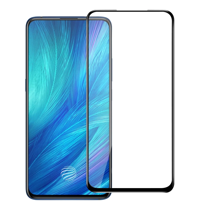 

factory to provide Products Complete coverage for vivo v15 pro tempered glass Protective film Prevent scratches screen protector