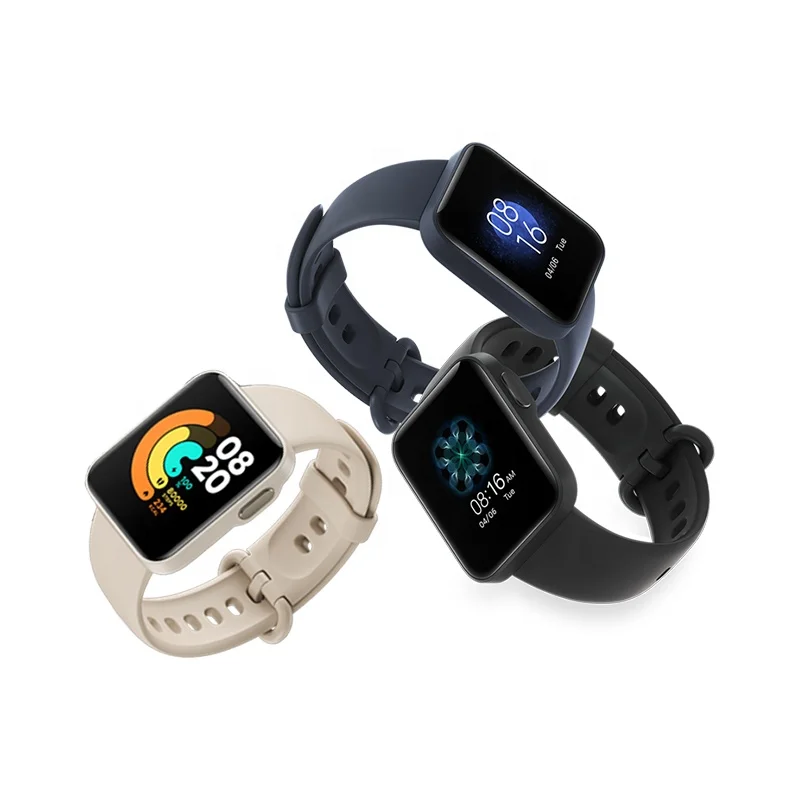 

Fast Shipment Original Xiaomi Mi Watch Lite Smart Miwatch 1.4 TFT Display Fitness Smart Watch Global Version Xiaomi Brand, Black