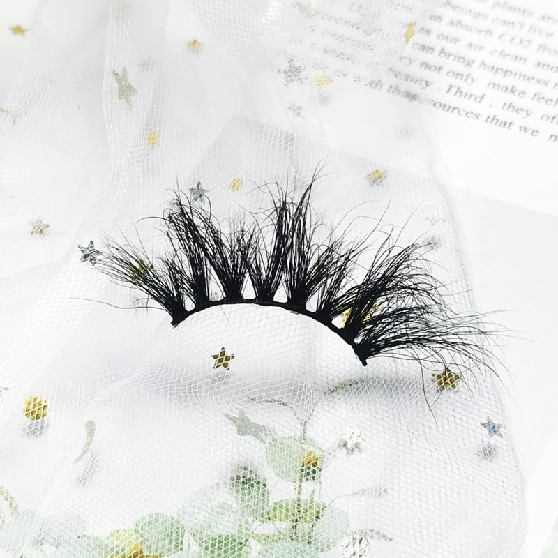

2020 Hot Sale 25mm Fluffy Mink Eyelash Set 100% Real Mink Eyelashes Vendor