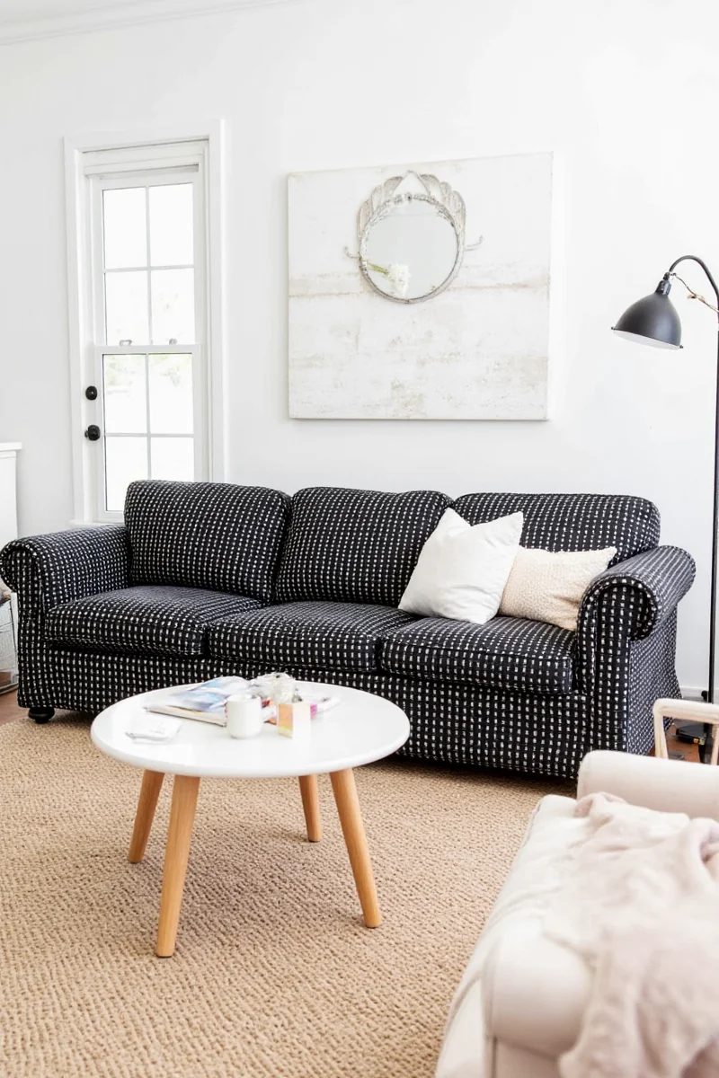 the ultimate guide to black and white couch covers stylish practical and family friendly