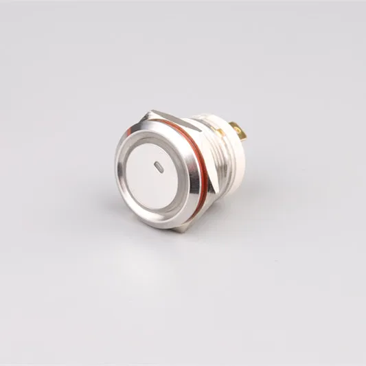 LANBOO 19MM Hot Sale LED Color Red Green Blue Yellow White Metal Push Button Switch