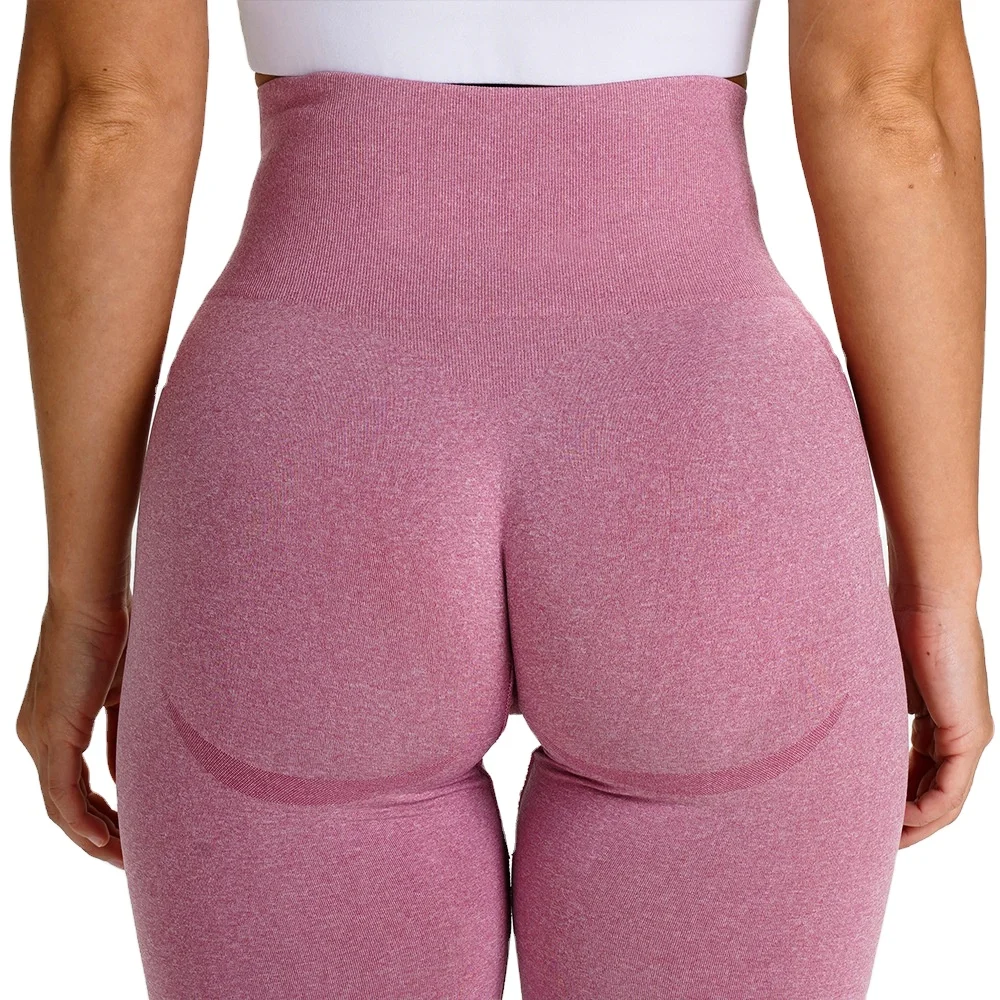 

Hot Selling Net Celebrity Seamless Knitting Breathable Women Yoga Pants Nylon And Spandex Tight Sports Fitness Running Gym Wear, As shown