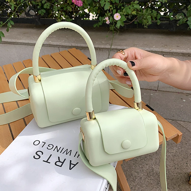

2021 new womens PU leather purse set mini portable small square cheap colorful handbag cross body bag
