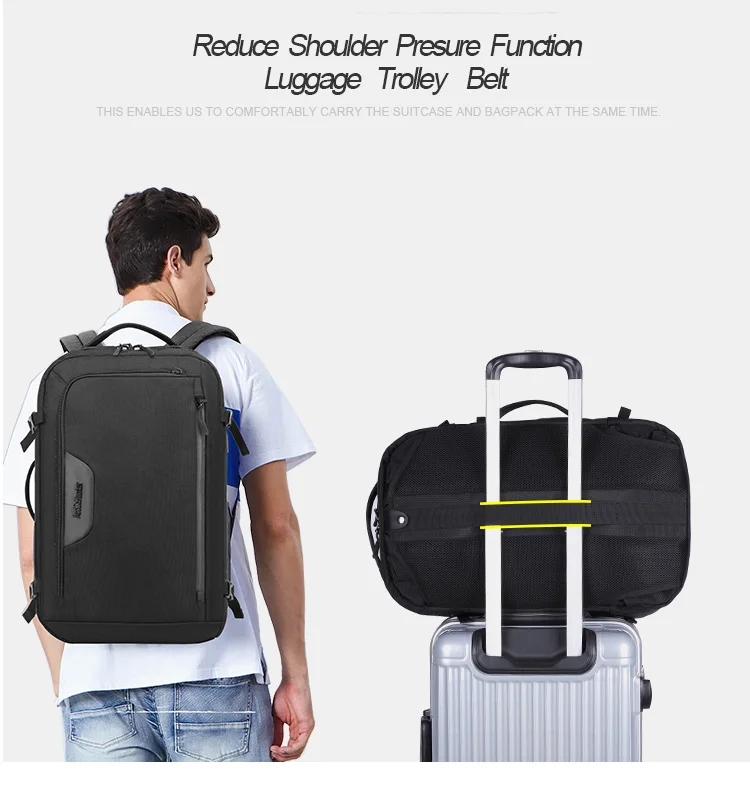 blue backpack