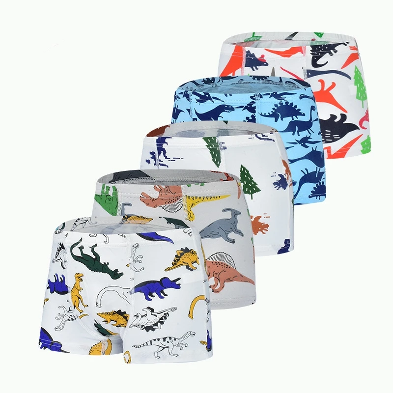 

Wholesale Gay Panty Boys Underwear Cotton Cartoon Dinosaur Children's Shorts Panties for Teenagers Comfortable Cotton Underpants, Picture