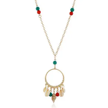 

Summer beach Shell Necklace Earrings Jewelry Set 2022 Christmas Gifts fashion Jewelry, Silver,rose, gold color