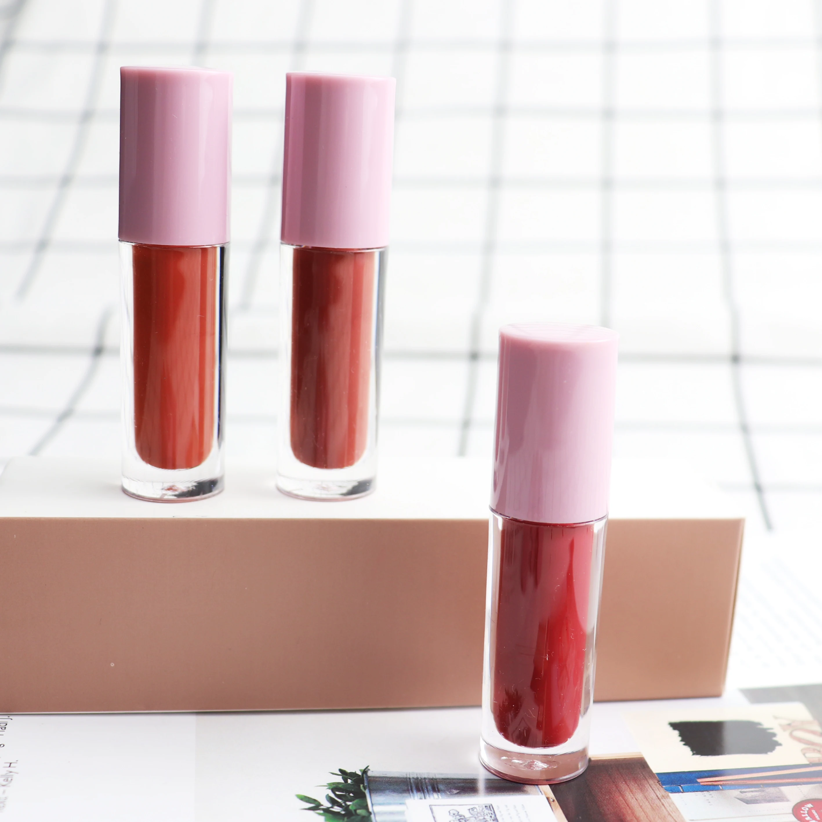 

Creat Your Brand Matte Lipgloss Wholesale Private Label Lipgloss Nude Lip Gloss vendor