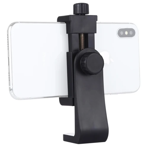 

Wholesale PULUZ 360 Degree Rotating Universal Horizontal Vertical Shooting Phone Clamp Holder Bracket for iPhone,Xiaomi, Black