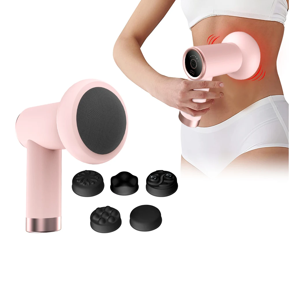 

Body Slimming Weight Lose Fat Burning Electric Anti Cellulite Infrared Vibrating Handheld Massager With 4 Heads