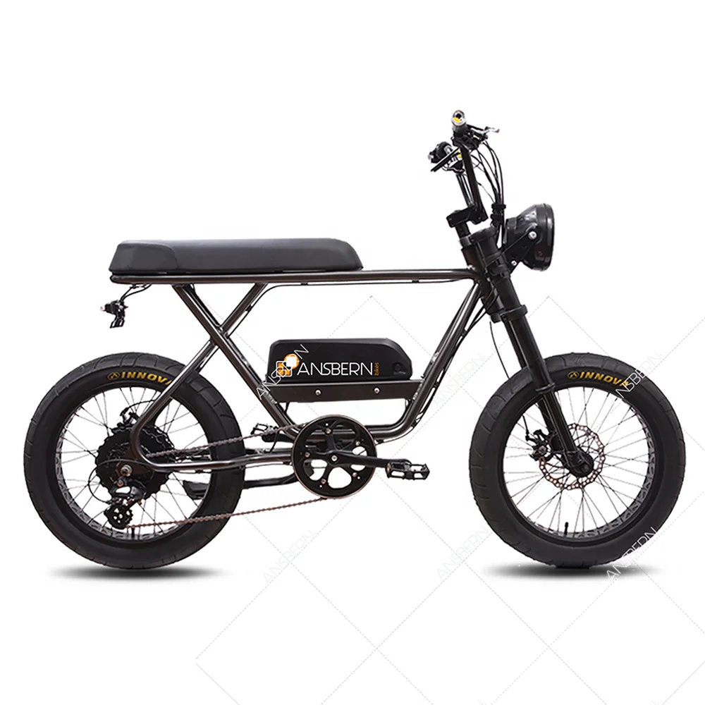 

2020 Ansbern 20Inch Bafang 36V/48V 250W/350W/500W/750W 14Ah Fat Tire Off Road Electric Mountain Bike