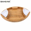Bamboo decorative tray serving, Food serving tray, Serving tray set Ceramic serving platter Custom