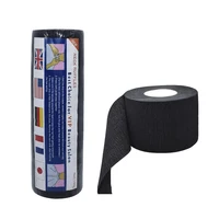 

hot sale professional salon cleaning tools stretchable black barber neck strips with carbon barber neck strip paper roll